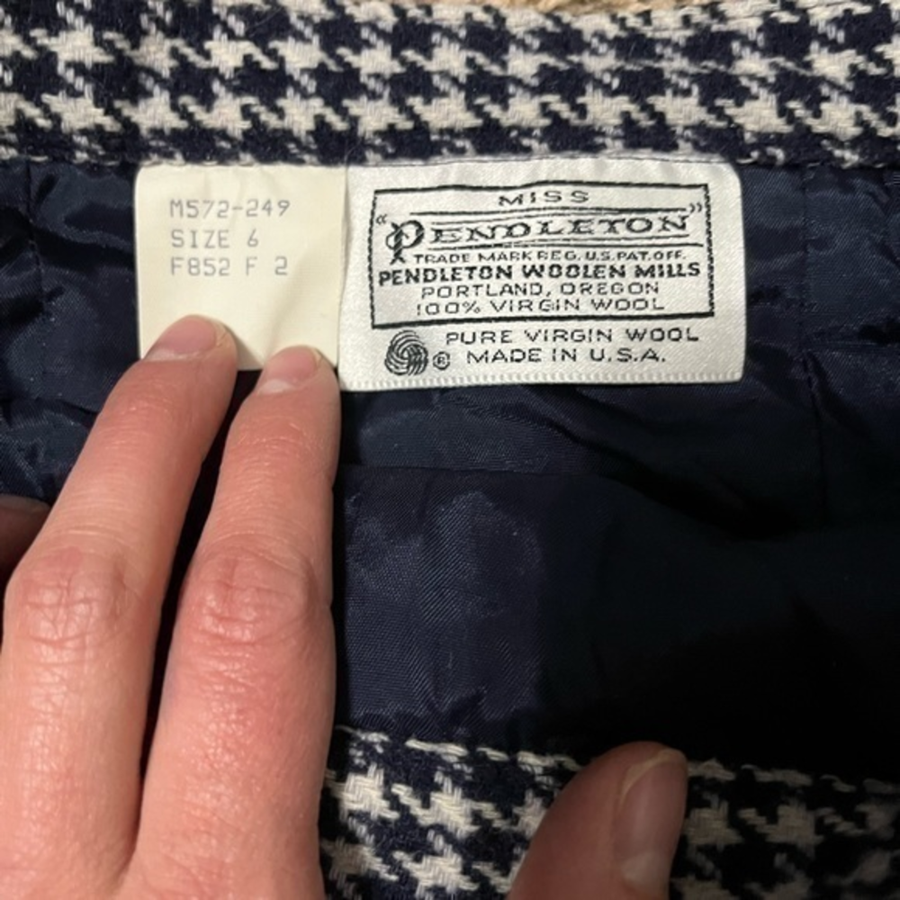 Vintage Pendleton wool skirt‎